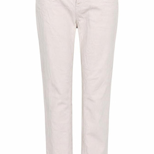 Blue Motion Womens Ivory  Denim Straight Jeans Size 10 L30 in