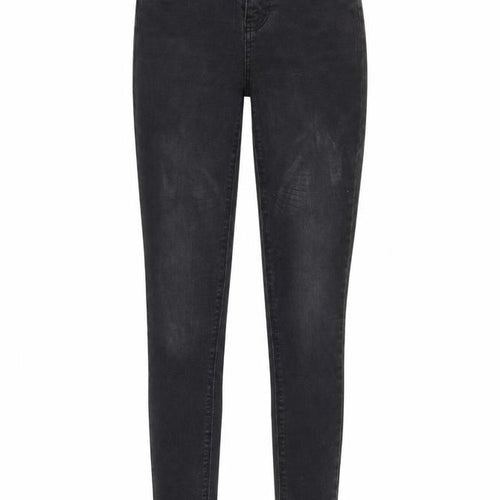 Denim & Co. Womens Black  Denim Straight Jeans Size 10 L30 in