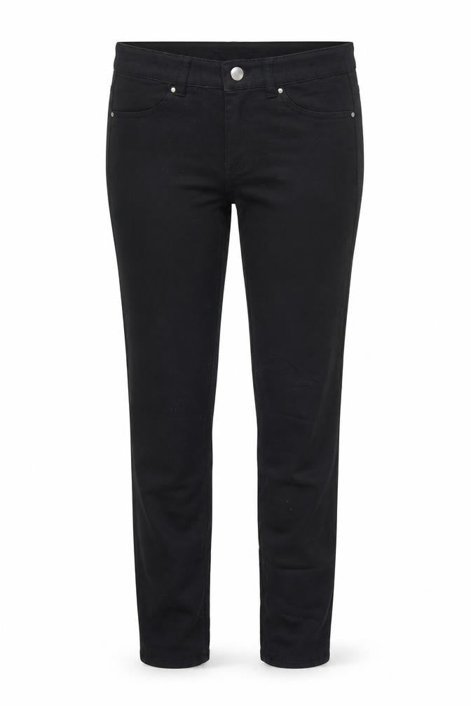 Divided Womens Black  Denim Straight Jeans Size 8 L31 in