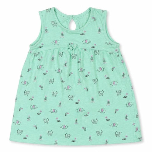 George Baby Green Geometric  A-Line  Size 18-24 Months