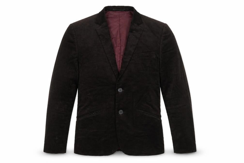 H&M Mens Brown   Jacket Suit Jacket Size 36