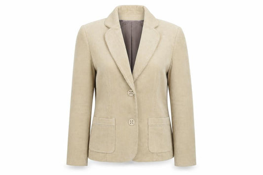 Front view of Bonmarché women’s brown jacket, size UK 12