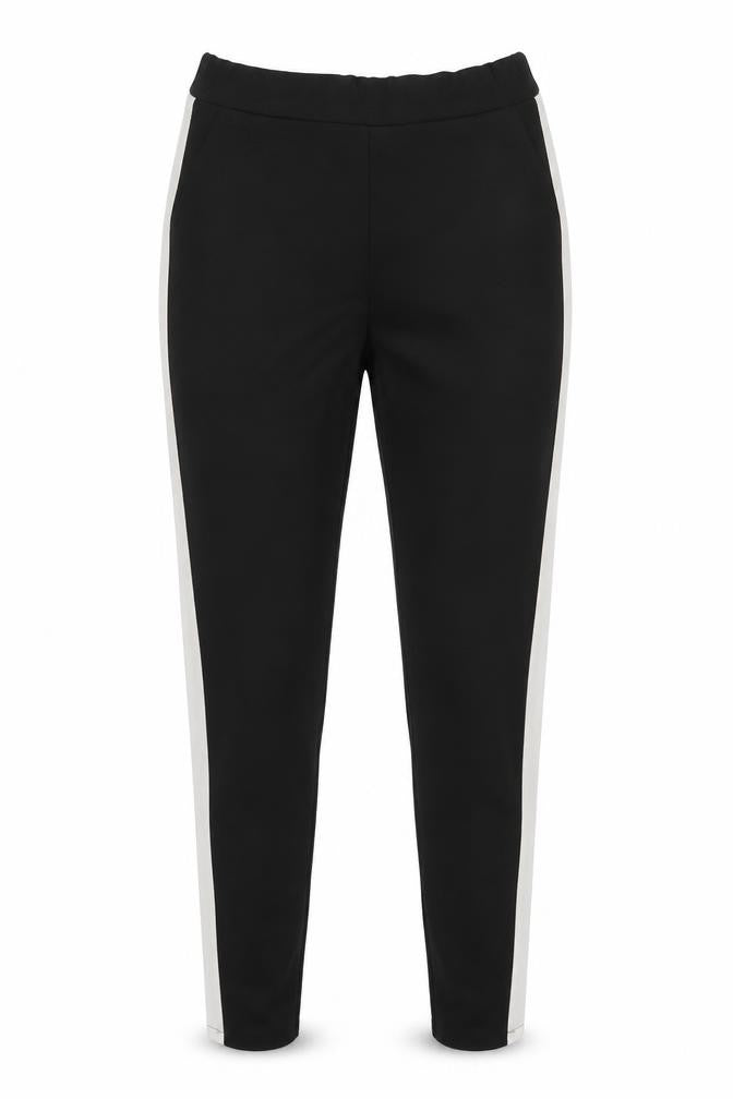erre De Raso Womens Black   Trousers  Size L L29 in