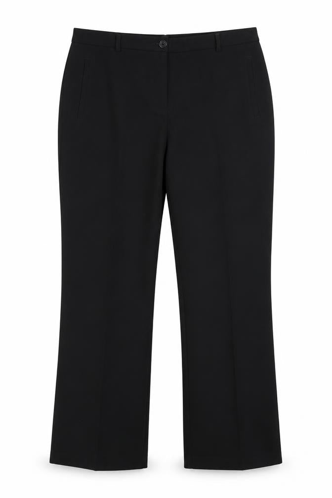M&S Womens Black   Trousers  Size 14 L28 in