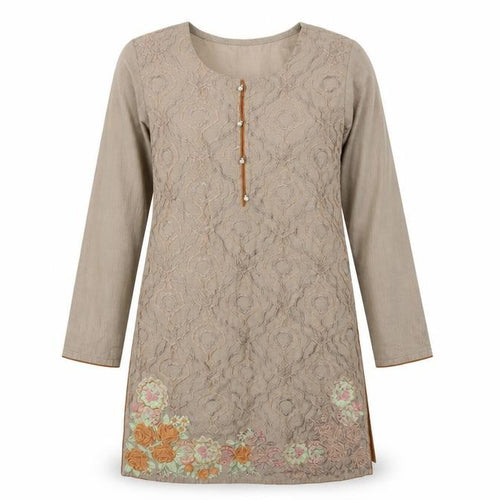 rmaw Womens Multicoloured Floral  Tunic T-Shirt Size M