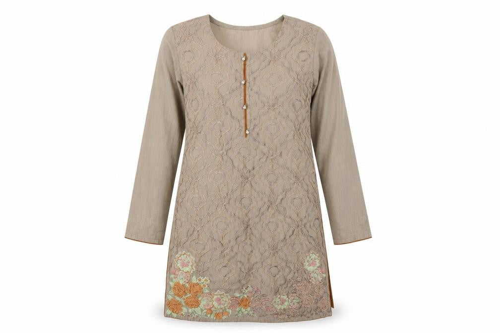 rmaw Womens Multicoloured Floral  Tunic T-Shirt Size M