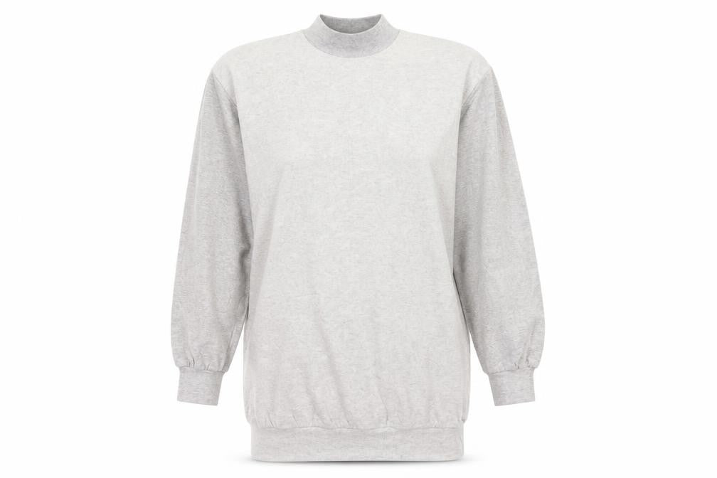 Atmosphere Womens Grey Solid   Nightshirt Size 6