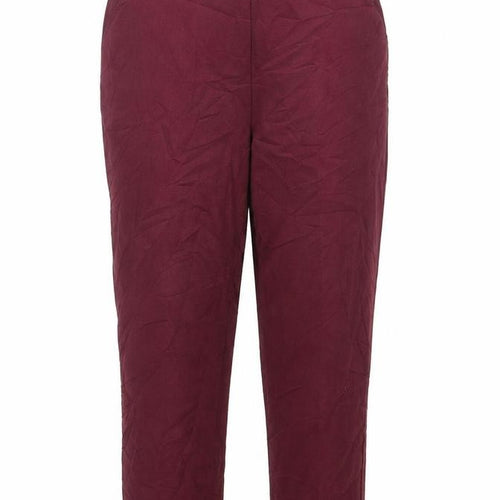 Emma Collection Womens Red   Trousers  Size 14 L24.5 in
