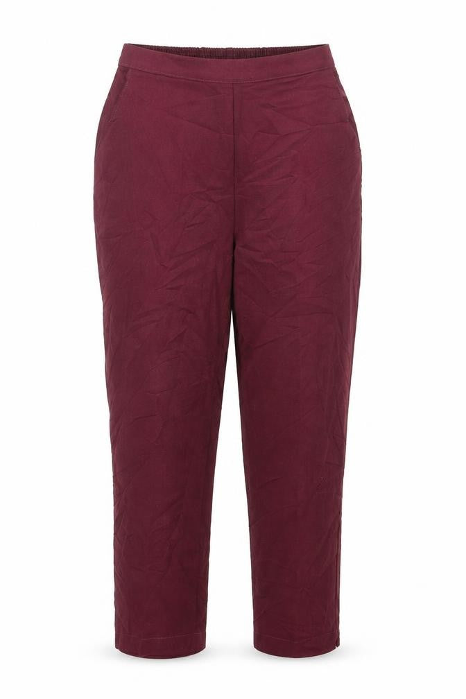 Emma Collection Womens Red   Trousers  Size 14 L24.5 in
