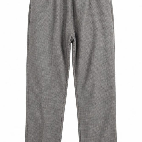 Premier Man Mens Brown Houndstooth  Trousers  Size 36 in L31 in