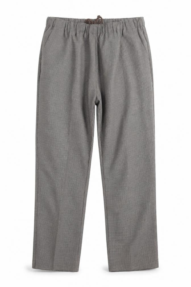 Premier Man Mens Brown Houndstooth  Trousers  Size 36 in L31 in