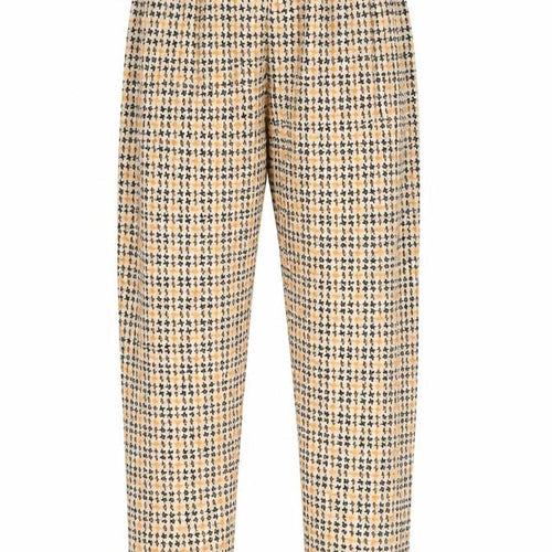 Preworn Girls Multicoloured Geometric  Sweatpants Trousers One Size