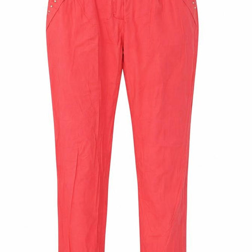 Preworn Womens Pink   Trousers  Size 28 in L27 in