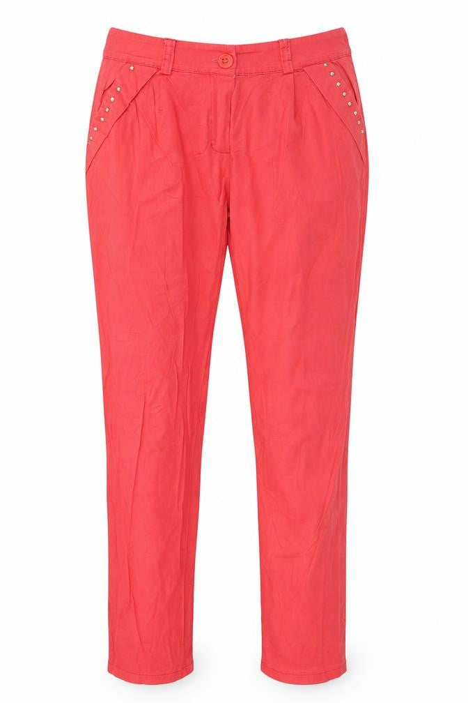 Preworn Womens Pink   Trousers  Size 28 in L27 in