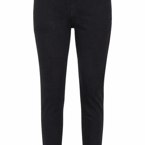 Denim & Co. Womens Black  Denim Jegging Jeans Size 10 L28 in
