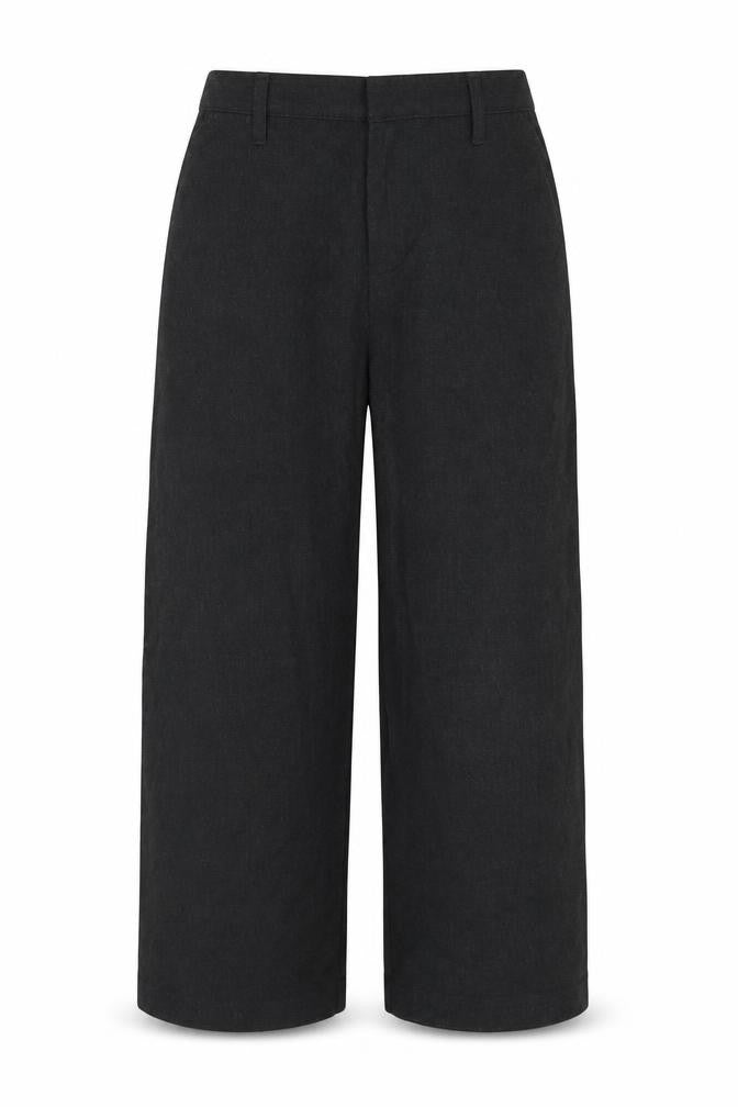 Front view of Tu boys’ grey chino trousers, size 9, years - school trousers