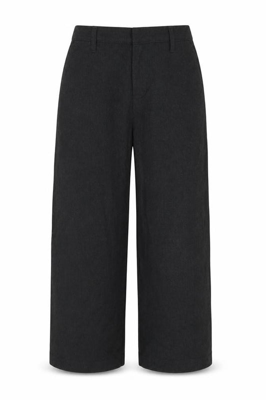 Front view of Tu boys’ grey chino trousers, size 9, years - school trousers