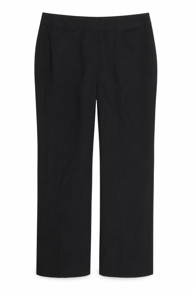 Papaya Womens Black   Trousers  Size 12 L28 in