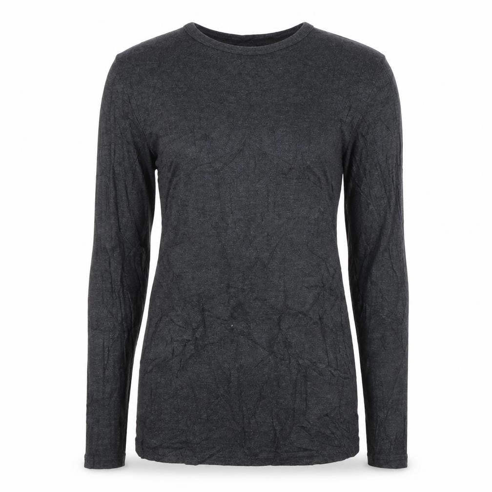 Front view of River Island women’s grey basic t-shirt, size XS