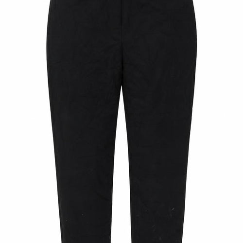 Papaya  Womens Black   Trousers  Size 12 L25 in