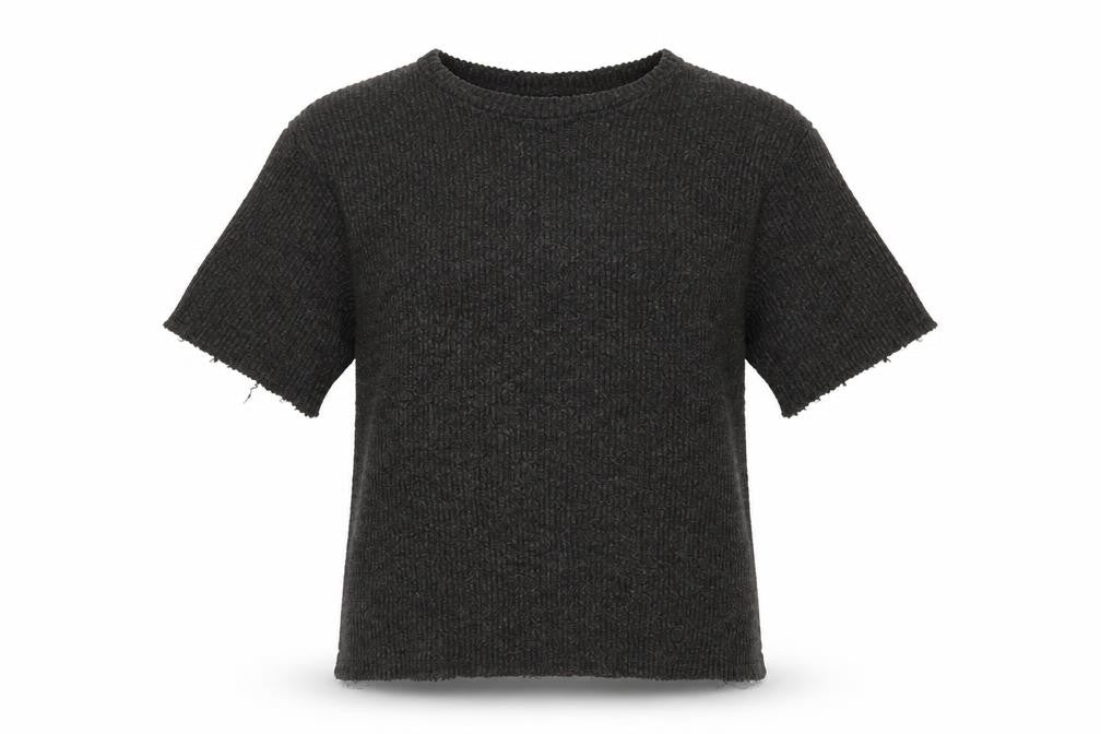 Front view of Zara women’s green jumper, size S