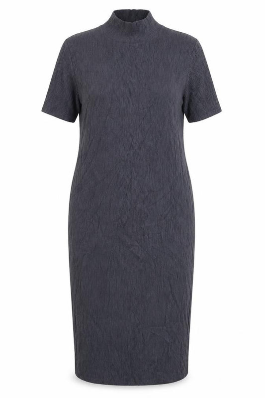 Front view of Marks & Spencer women’s grey bodycon, size UK 14