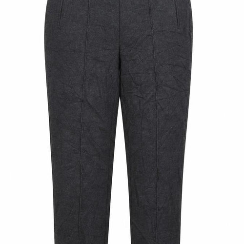 Marks and Spencer Womens Grey   Carrot Trousers Size 12 L25 in