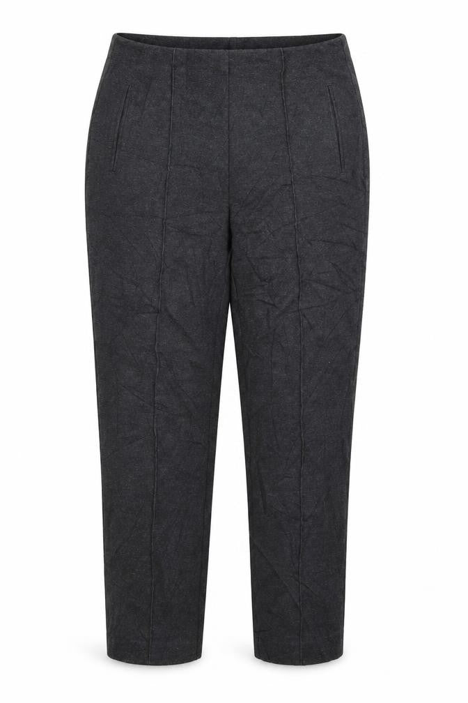 Marks and Spencer Womens Grey   Carrot Trousers Size 12 L25 in