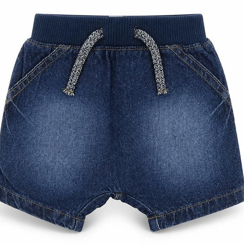 George Boys Blue  Denim Cropped Jeans Size 0-3 Months