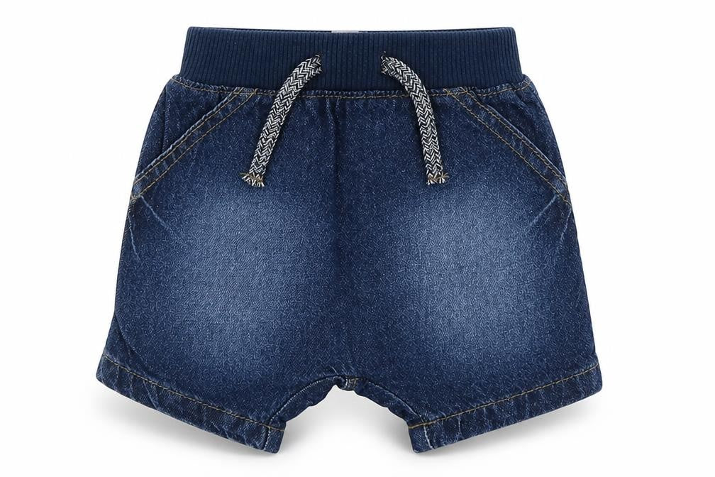 George Boys Blue  Denim Cropped Jeans Size 0-3 Months