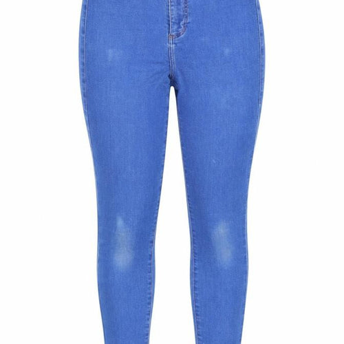 Topshop Womens Blue   Jegging Trousers Size 26 L26 in