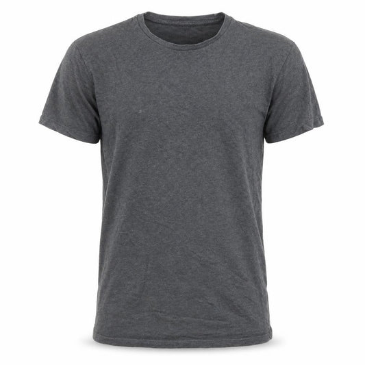Front view of Preworn men’s grey t-shirt, size S
