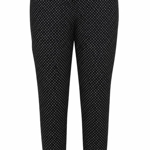 Yessica Womens Black Polka Dot  Trousers  Size 6 L27 in