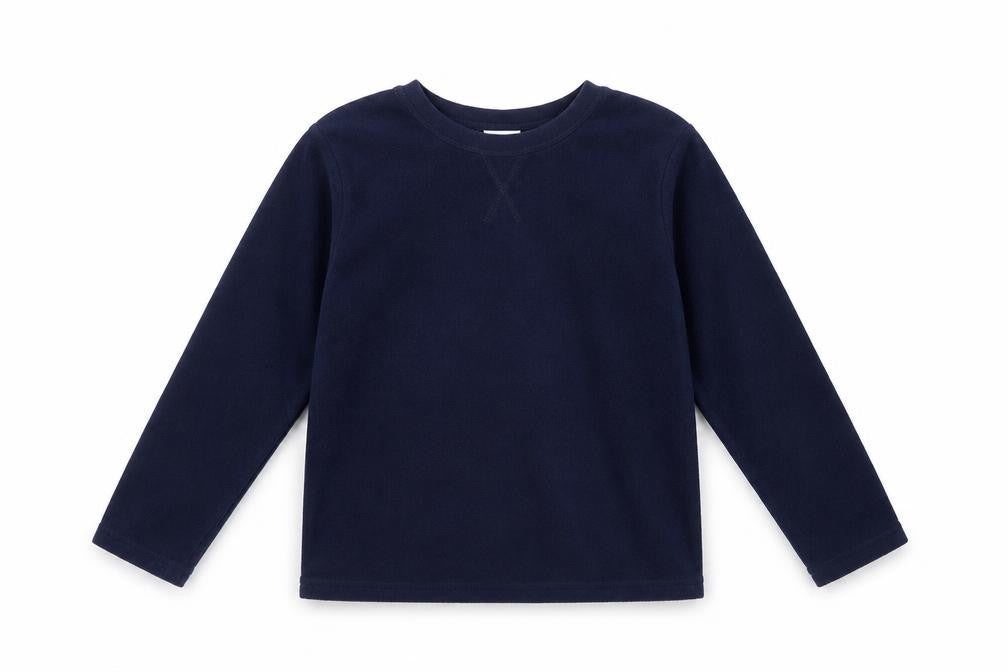 Front view of F&F boys’ blue jumper, size 7-8, years