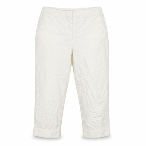 Lakeland Womens Ivory   Cropped Trousers Size 12 L21 in
