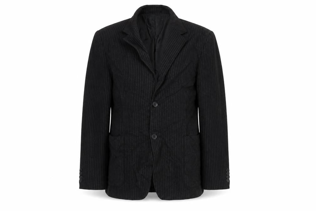 Bill Lowe Womens Black Striped  Jacket  Size M