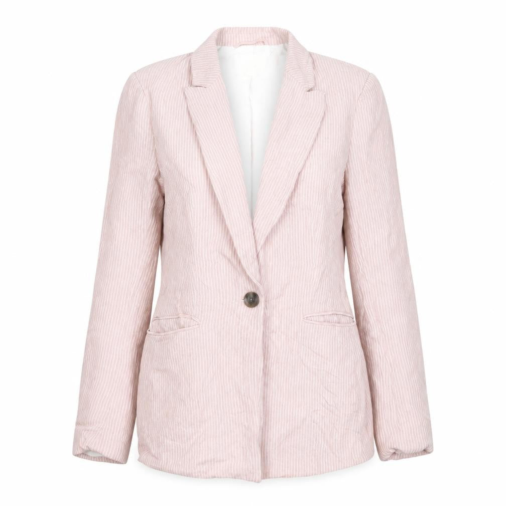 H&M Womens Pink   Jacket Blazer Size 4