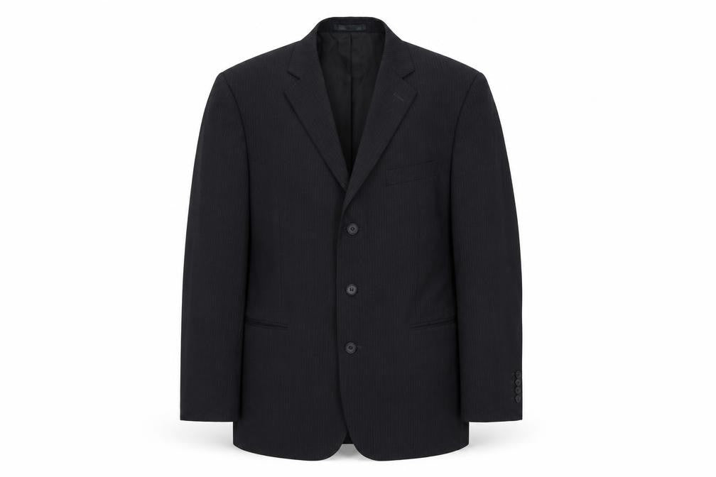 Matalan Mens Grey Striped  Jacket Blazer