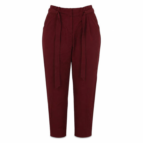 New Look Womens Red   Trousers  Size 12 L24 in