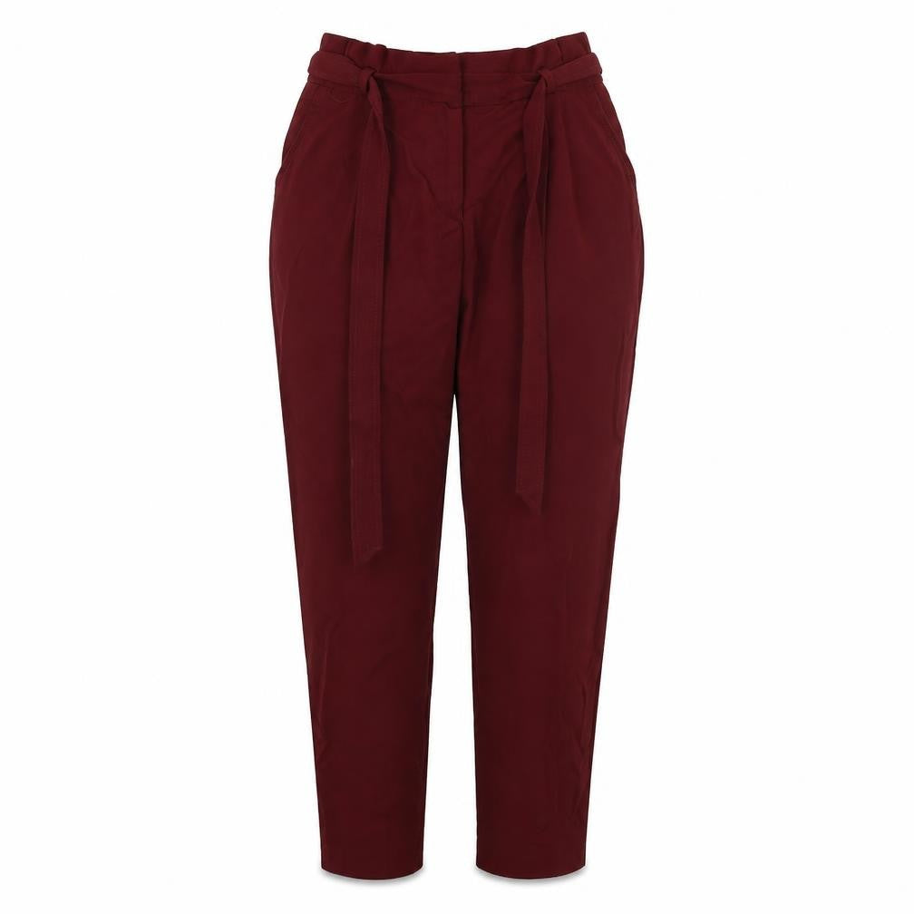 New Look Womens Red   Trousers  Size 12 L24 in