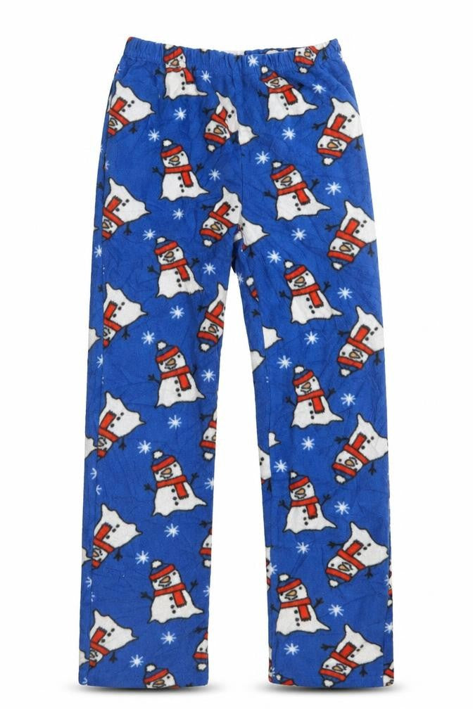hullalaloo Boys Blue    Pyjama Pants Size 9-10 Years  - Christmas