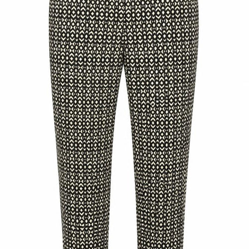 Capri Womens Multicoloured Argyle/Diamond  Trousers  Size 8 L26 in