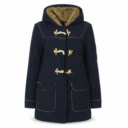 Internationale Womens Blue   Parka Coat Size 12