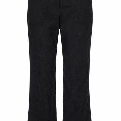 Preworn Womens Black   Trousers  Size 28 in L33 in
