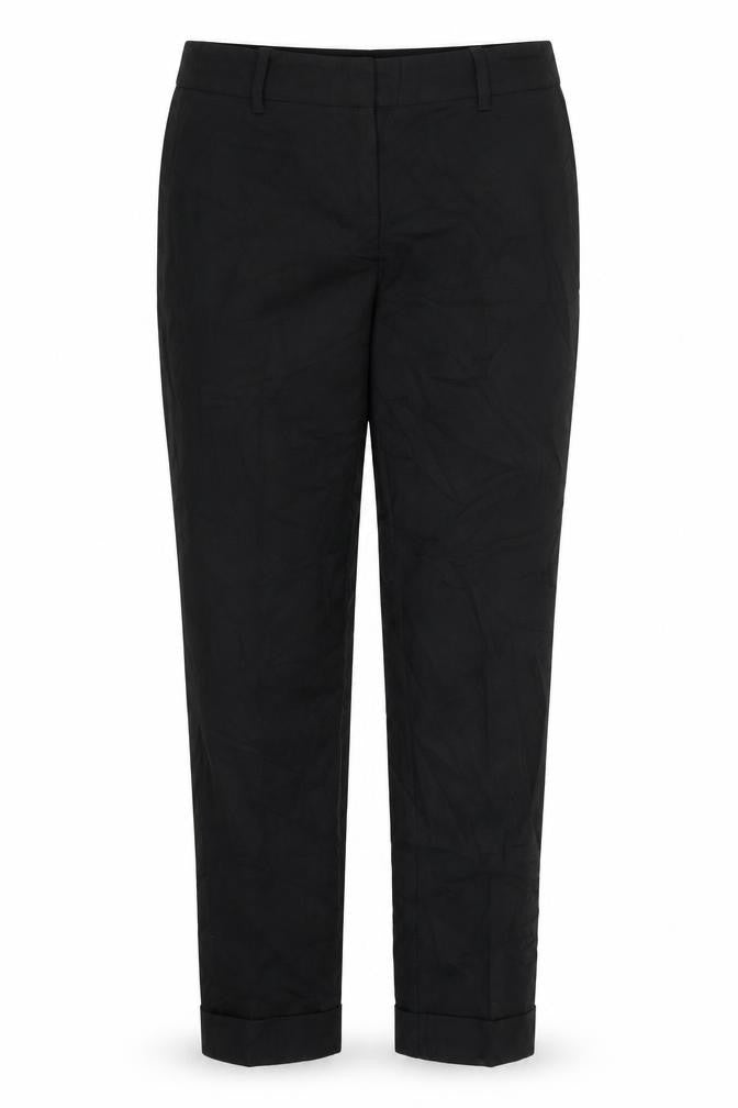 Front view of Tu women’s black trousers, size UK 10, 27-inch leg