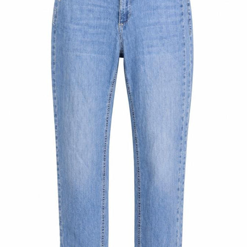 Mac Womens Blue  Denim Straight Jeans Size 28 in L25 in