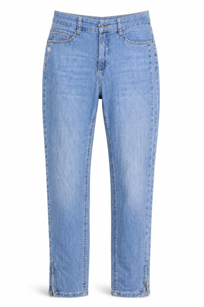 Mac Womens Blue  Denim Straight Jeans Size 28 in L25 in