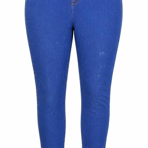 Denim Co. Womens Blue  Denim Jegging Jeans Size 12 L29 in