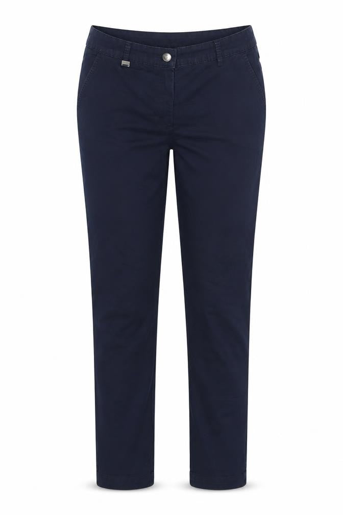Canda Womens Blue   Chino Trousers Size 32 in L29 in
