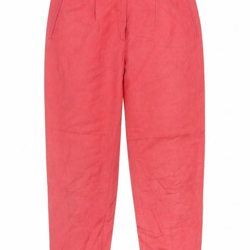 Preworn Womens Pink   Trousers  Size 26 in L27 in